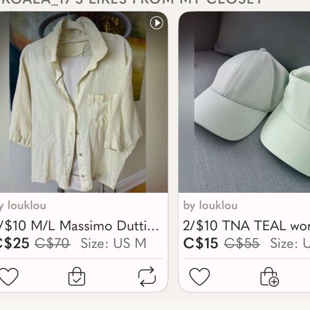 2/$10 M/L Massimo Dutti pale green Linen (soft) Button-Up Shirt PtP 24”